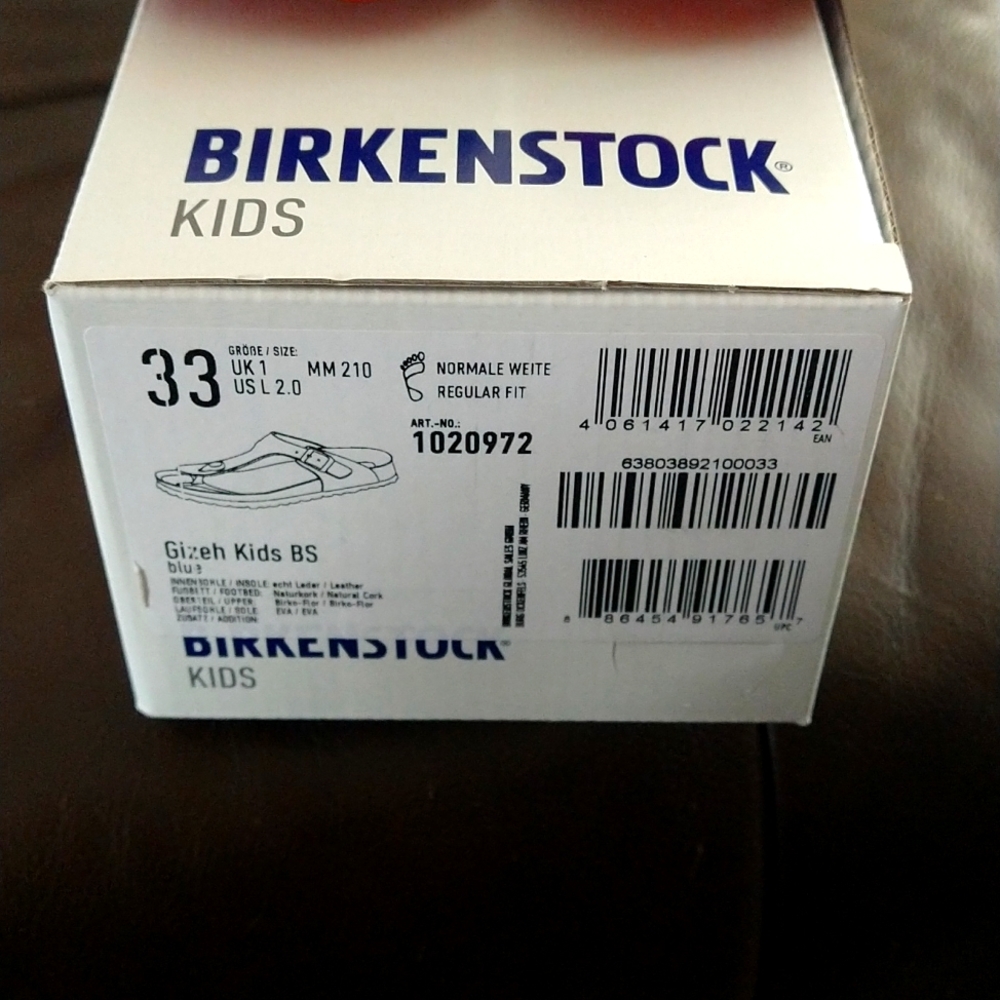 Birkenstock kids size 2  sandals